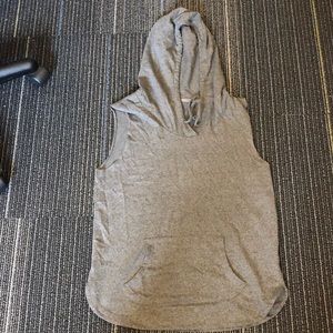 sleeveless hoodie